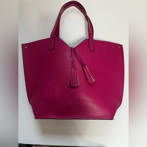 Neiman Marcus Fuscia Tote Bag